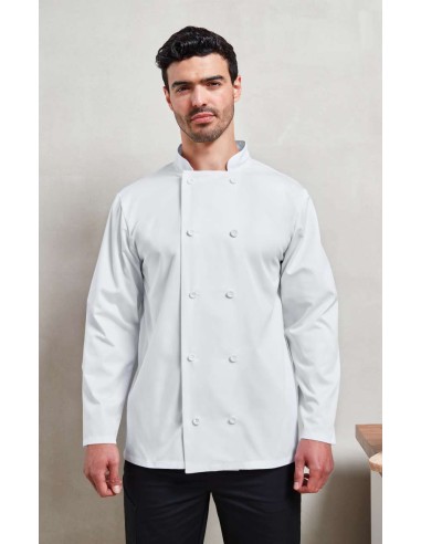 PRE-PR657-Long Sleeve Chefs Jacket